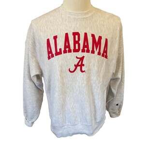 Champion University of Alabama Crimson Tide Reverse Weave Sweatshirt Size L